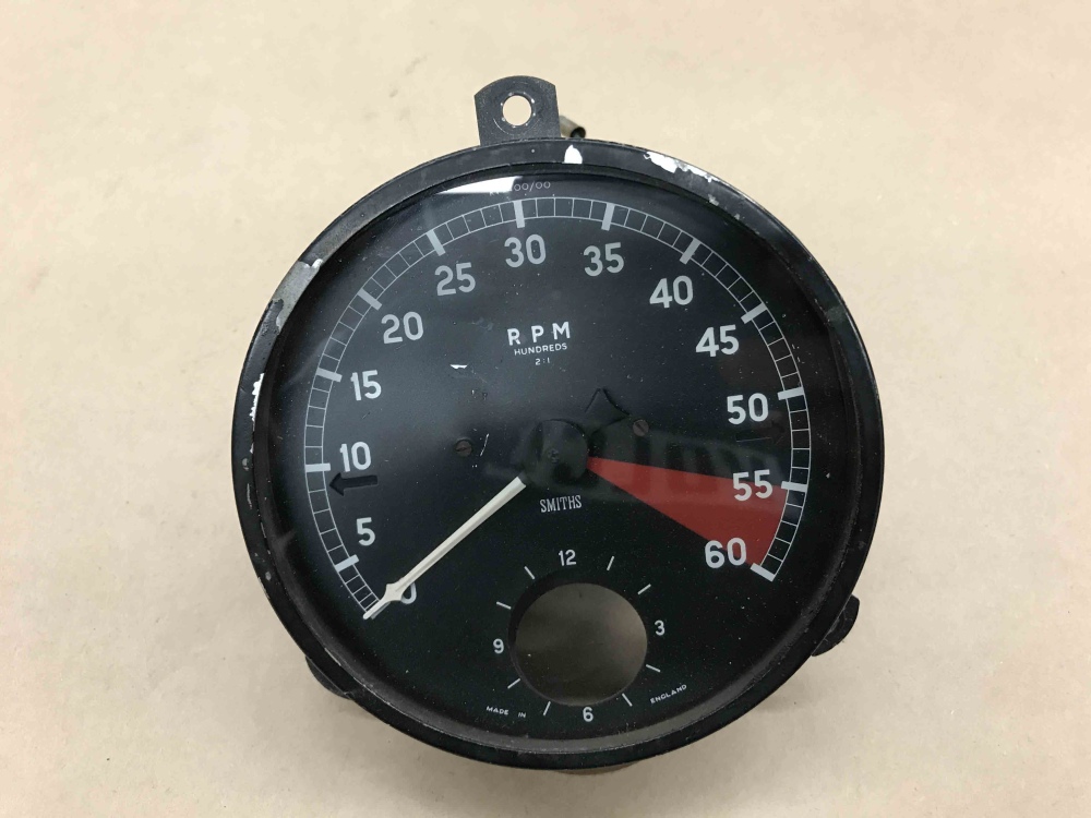 Jaguar XKE MK1 MK2 SMITHS Tachometer Tach RPM Gauge CLOCK RV 7400 00