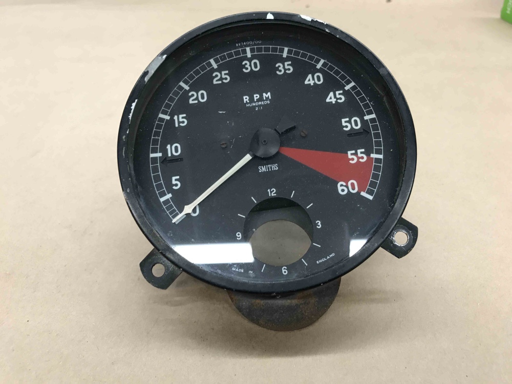 Jaguar XKE MK1 MK2 SMITHS Tachometer Tach RPM Gauge CLOCK RV 7400 00