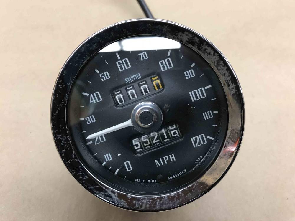 MG MGB SMITHS Speedometer Speedo MPH Gauge SN 5230 13 Instrument For