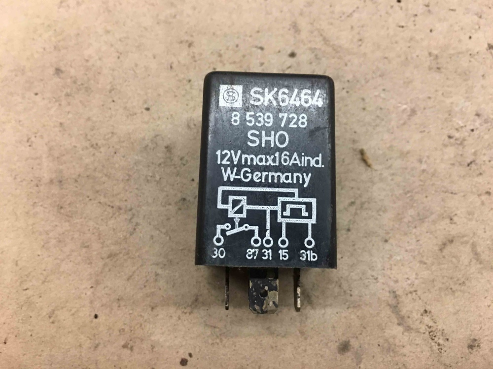 Fuel Pump Relay 8 539 728 SAAB 900 99 For Sale, Seattle WA