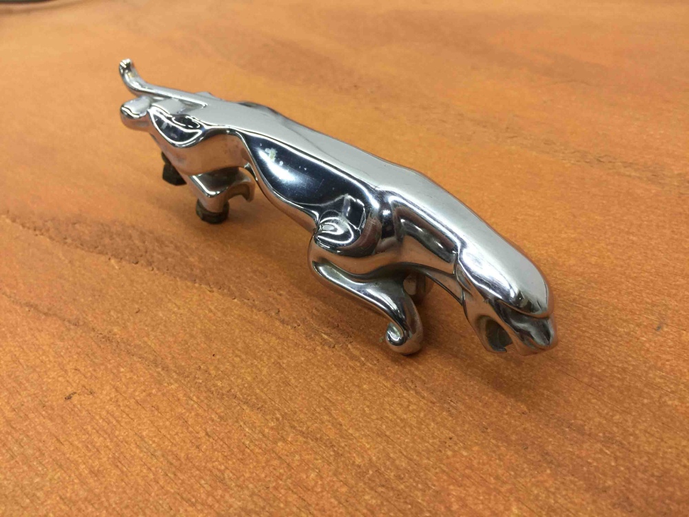 Original Jaguar Hood Ornament WBB For Sale, Seattle WA