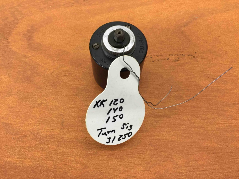 thumbnail image 2 of New Turn Signal Indicator Switch For MGA, XK140-150, MG TD – White Handle, Classic Gold 162-400 + 150-600 2 of 3