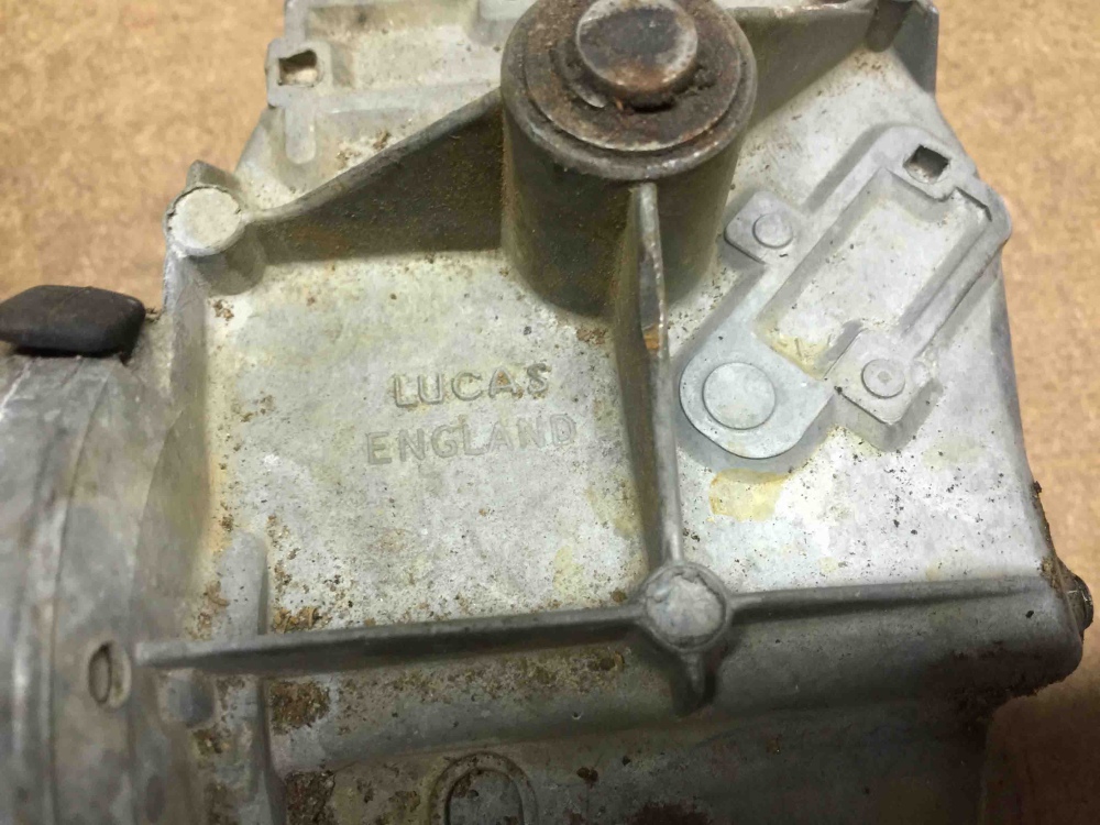 JAGUAR XJS LUCAS WIPER MOTOR 75721D 16W 12V 40 76 LAND ROVER TRIUMPH