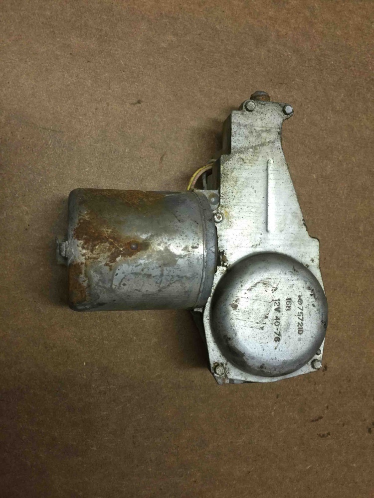 JAGUAR XJS LUCAS WIPER MOTOR 75721D 16W 12V 40 76 LAND ROVER TRIUMPH