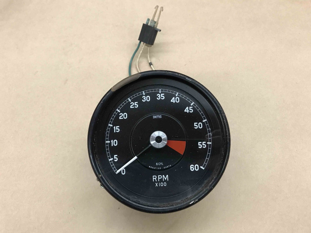 Jaguar XKE E Type MK SMITHS Tachometer Tach RPM Gauge RVI 4612 00