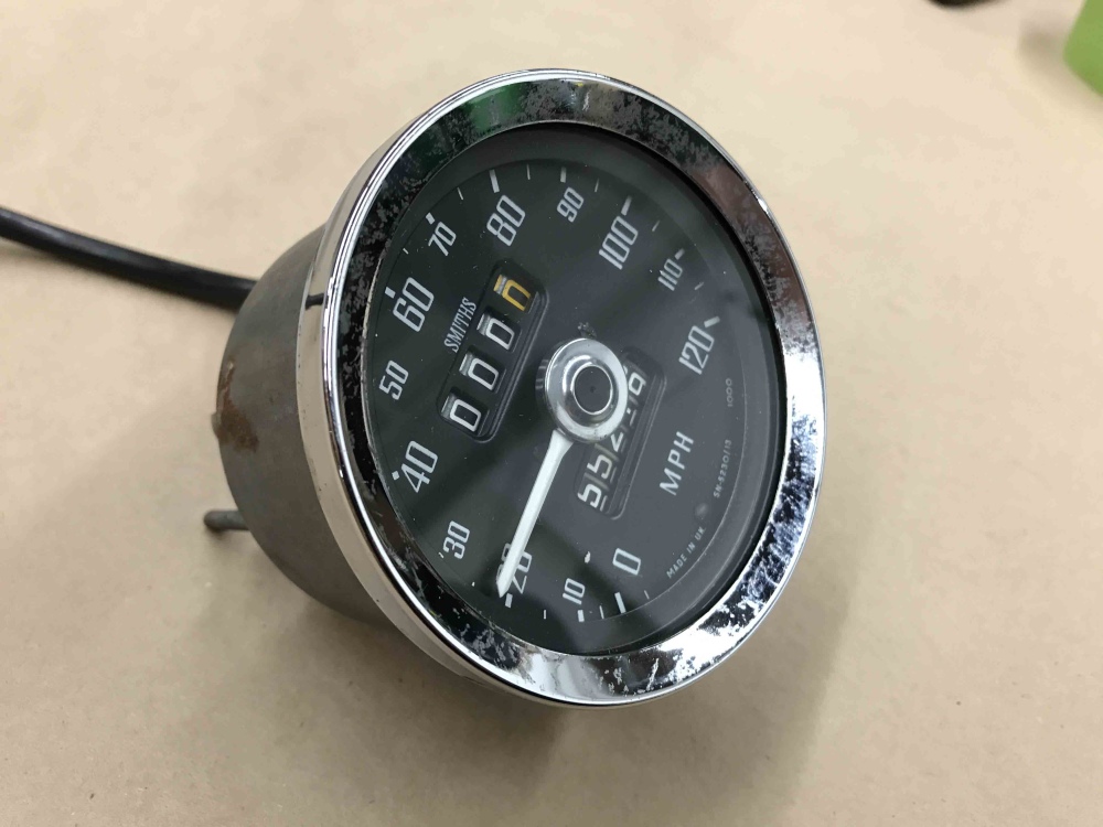 MG MGB SMITHS Speedometer Speedo MPH Gauge SN 5230 13 Instrument - For ...