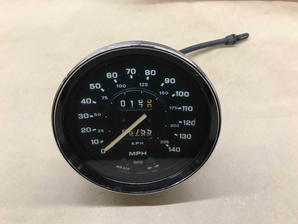 Triumph TR6 SMITHS Speedometer Speedo MPH Gauge SN 6411 10