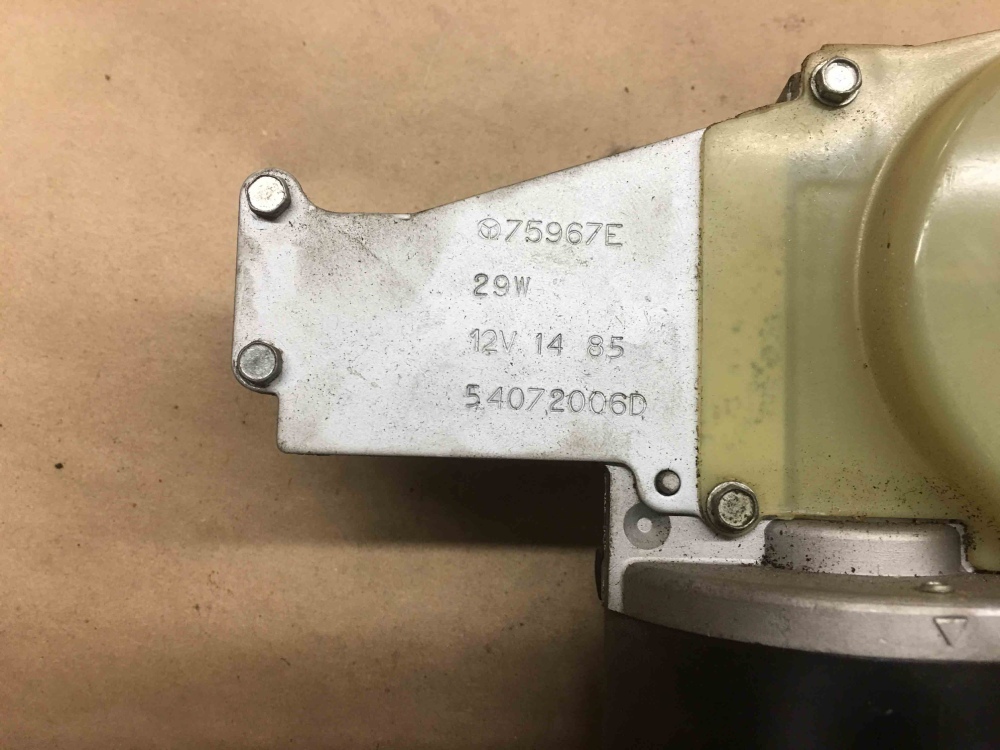 Jaguar XJ6 XJ12 Windshield Wiper Motor LUCAS 2Speed 12V 75967E For