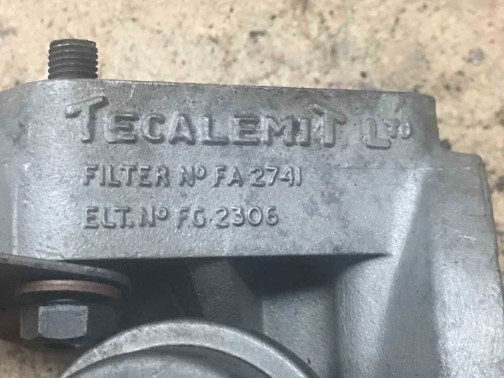 Jaguar XK150 MK2 TECALEMIT Oil Filter Housing Filter FA 2741 ELT FG