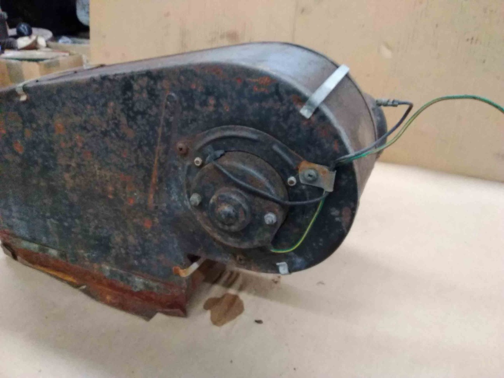 MG MGB Midget Smiths Heater Box with Fan Motor / Blower Assembly FHR ...