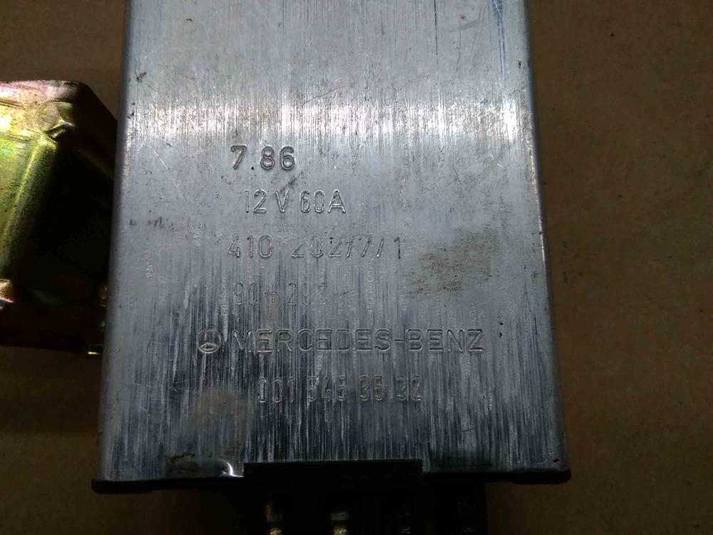 Mercedes W123 240D 300D Pre Glow Plug Time Relay 0015453532 OEM For