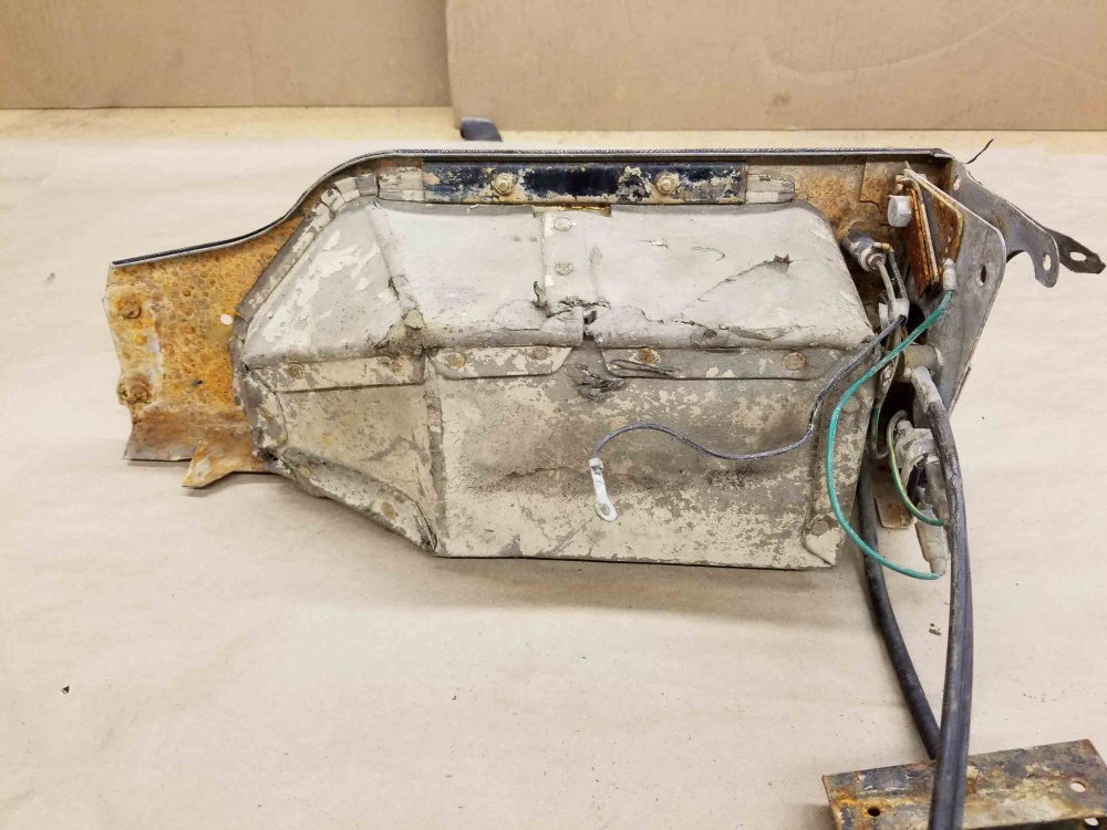 Jaguar XKE EType Series 2 and 3 LHD Right Hand Cubby Glove Box Facia