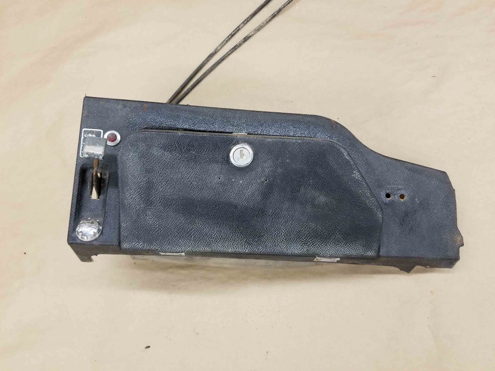 Jaguar XKE EType Series 2 and 3 LHD Right Hand Cubby Glove Box Facia