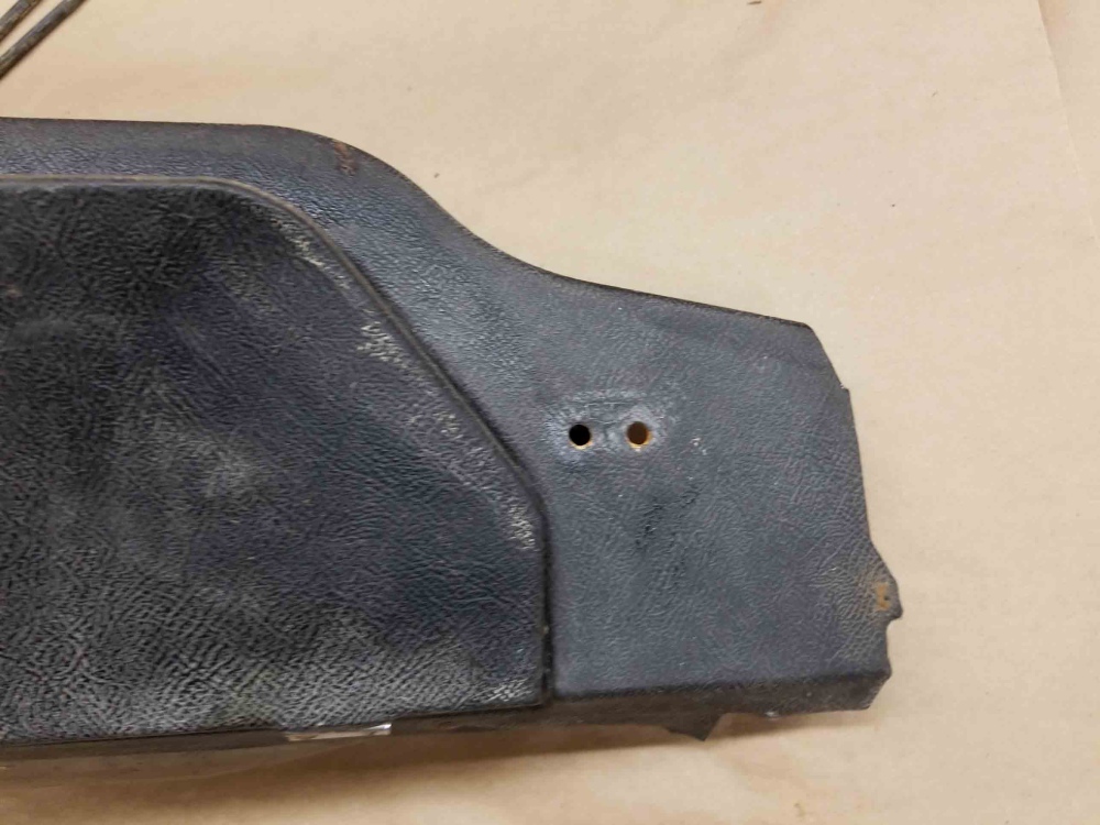 Jaguar XKE EType Series 2 and 3 LHD Right Hand Cubby Glove Box Facia