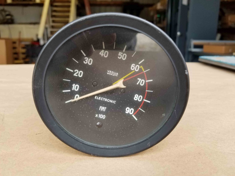 タコメーターVEGLIA BORLETTI GIRI 12,000rpm タコメーターVEGLIA BORLETTI GIRI 12,000rpm