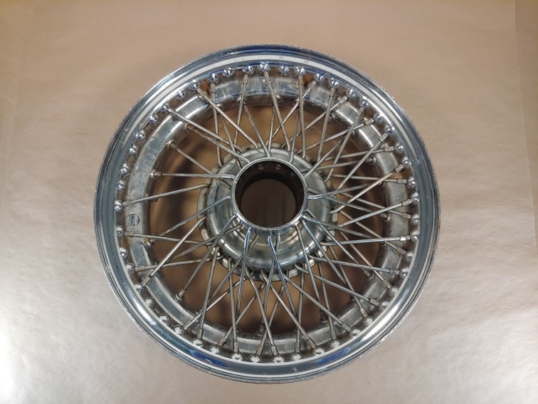 Jaguar XKE E-Type Original Wire Wheel XA455C 15 x 5 OEM - For Sale