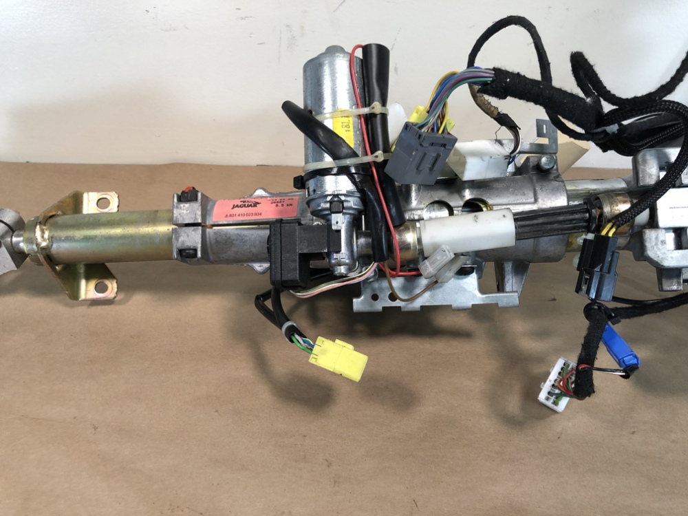 03-15 Jaguar X358 XJ8 XKR S-Type XJ8 Steering Column Assembly w/ Motor OEM