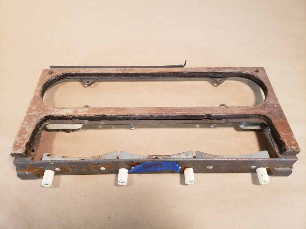 JAGUAR XJ6 SERIES 1 CENTER GAUGE PANEL WOOD SURROUND DASH BEZEL For