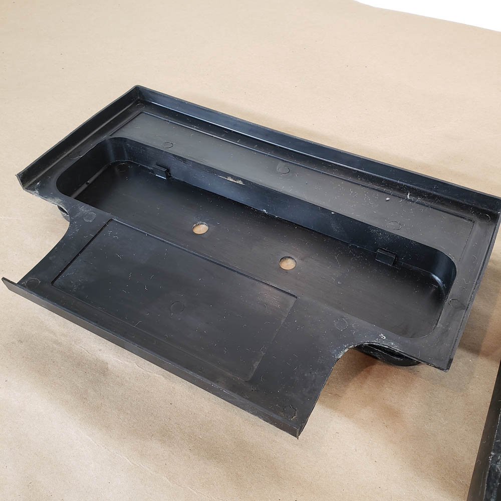 Original 1973 Datsun 240z Battery Tray and Top Hold Down Battery Box