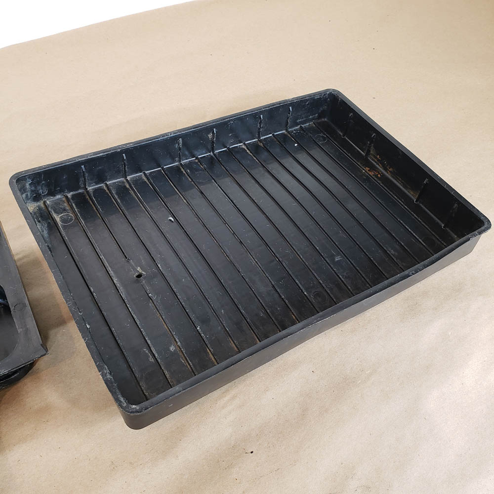 Original 1973 Datsun 240z Battery Tray and Top Hold Down Battery Box