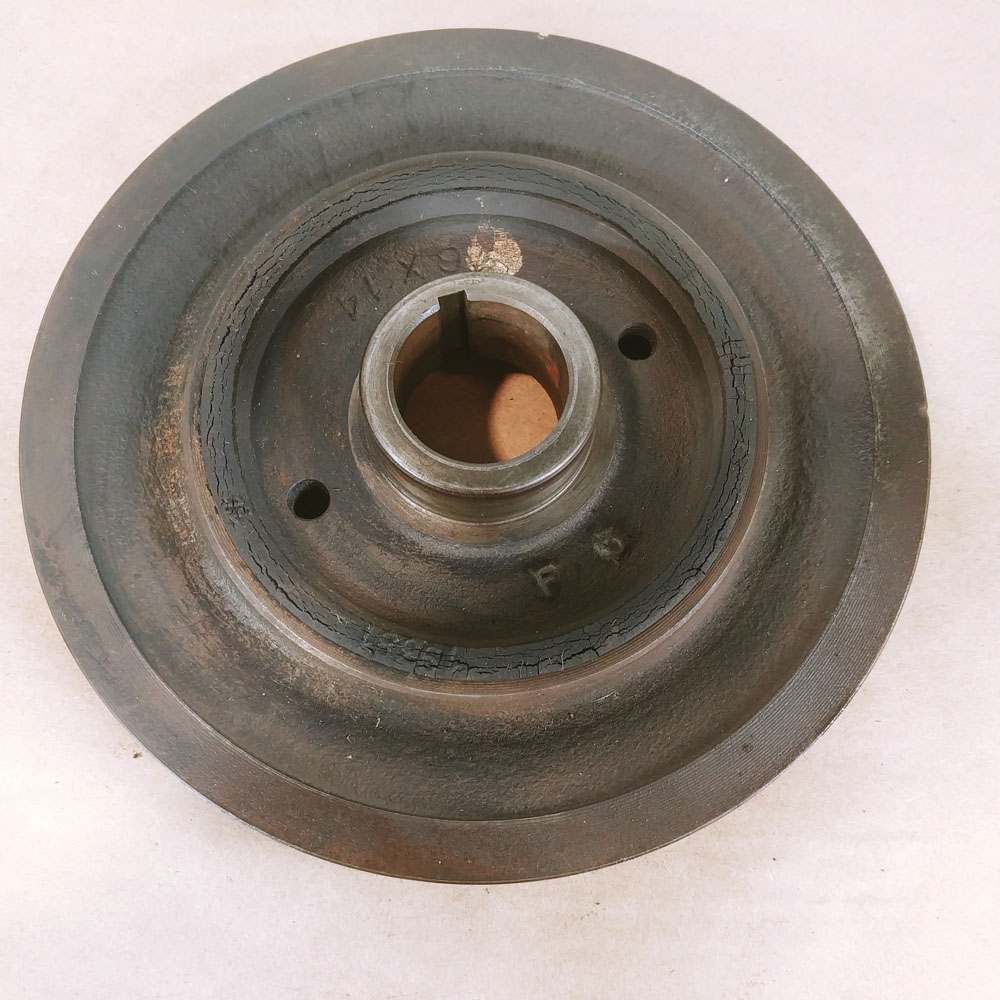 MG MGB Original Crankshaft Pulley with Vibration Damper 12H963 OEM