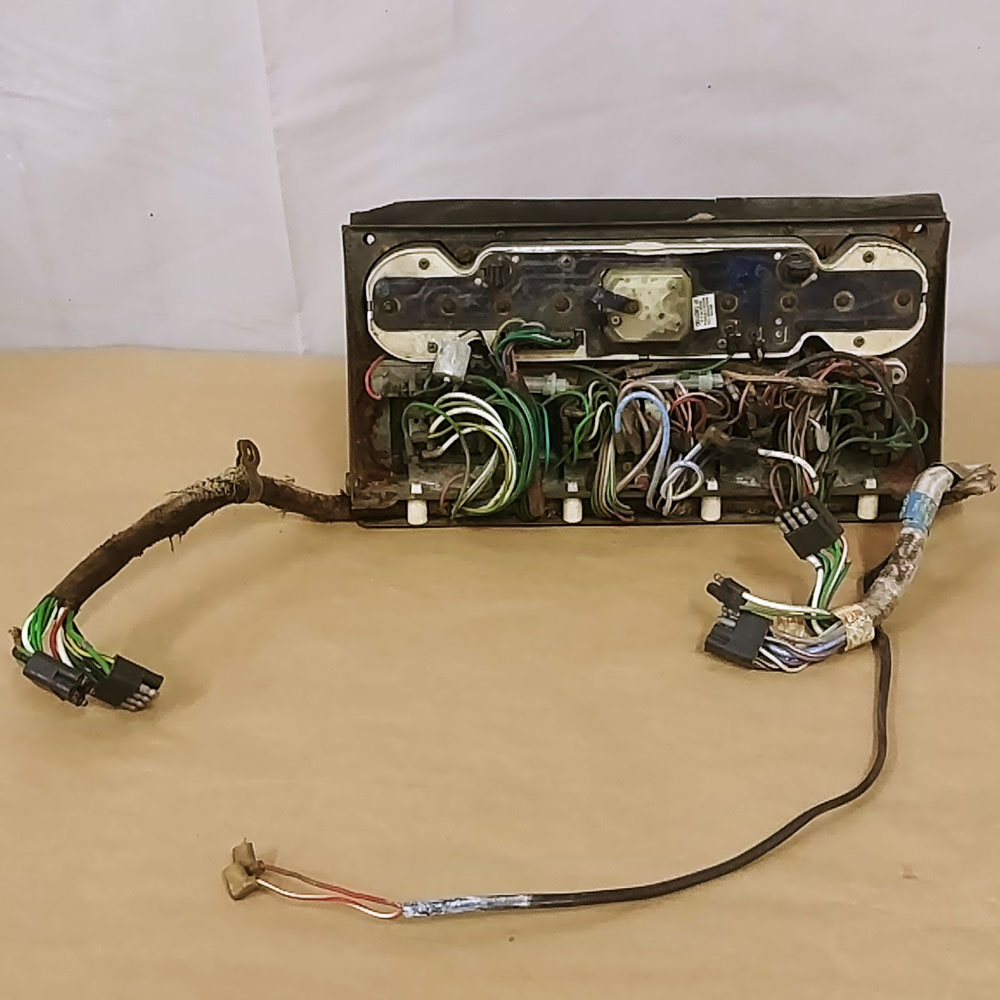 Jaguar XJ6 S1 Center Dash Instrument Gauge Cluster Switch Panel OEM