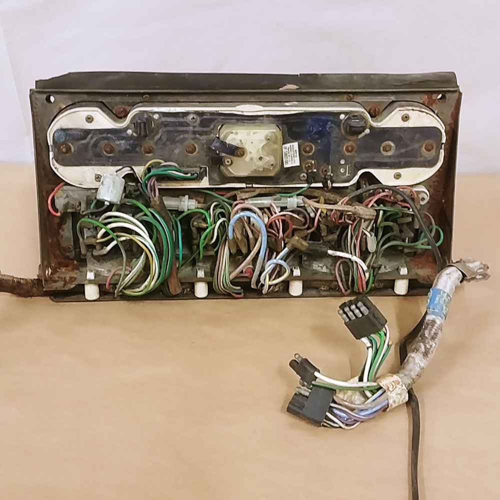 Jaguar XJ6 S1 Center Dash Instrument Gauge Cluster Switch Panel OEM