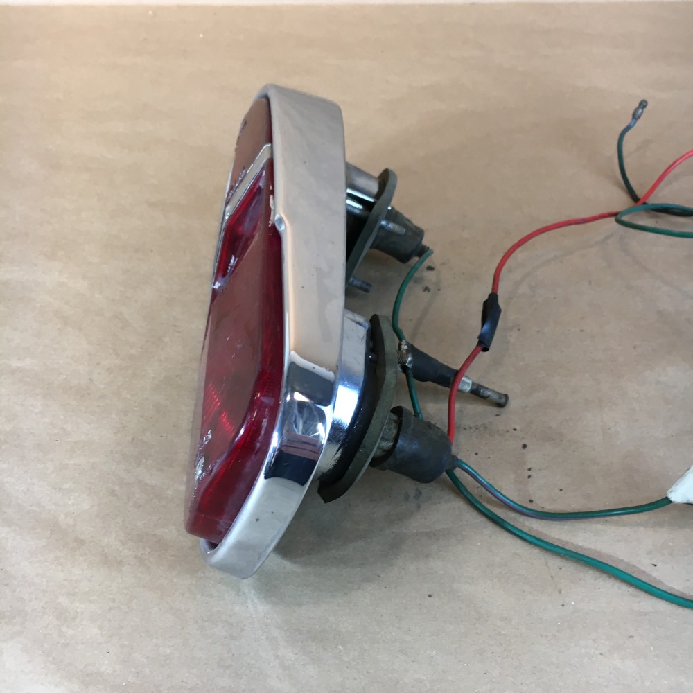 Tr4a Rear Light OEM TRIUMPH TR4 TR4A TR250 Tail Chrome Tail Light BS2515 Original Part ...