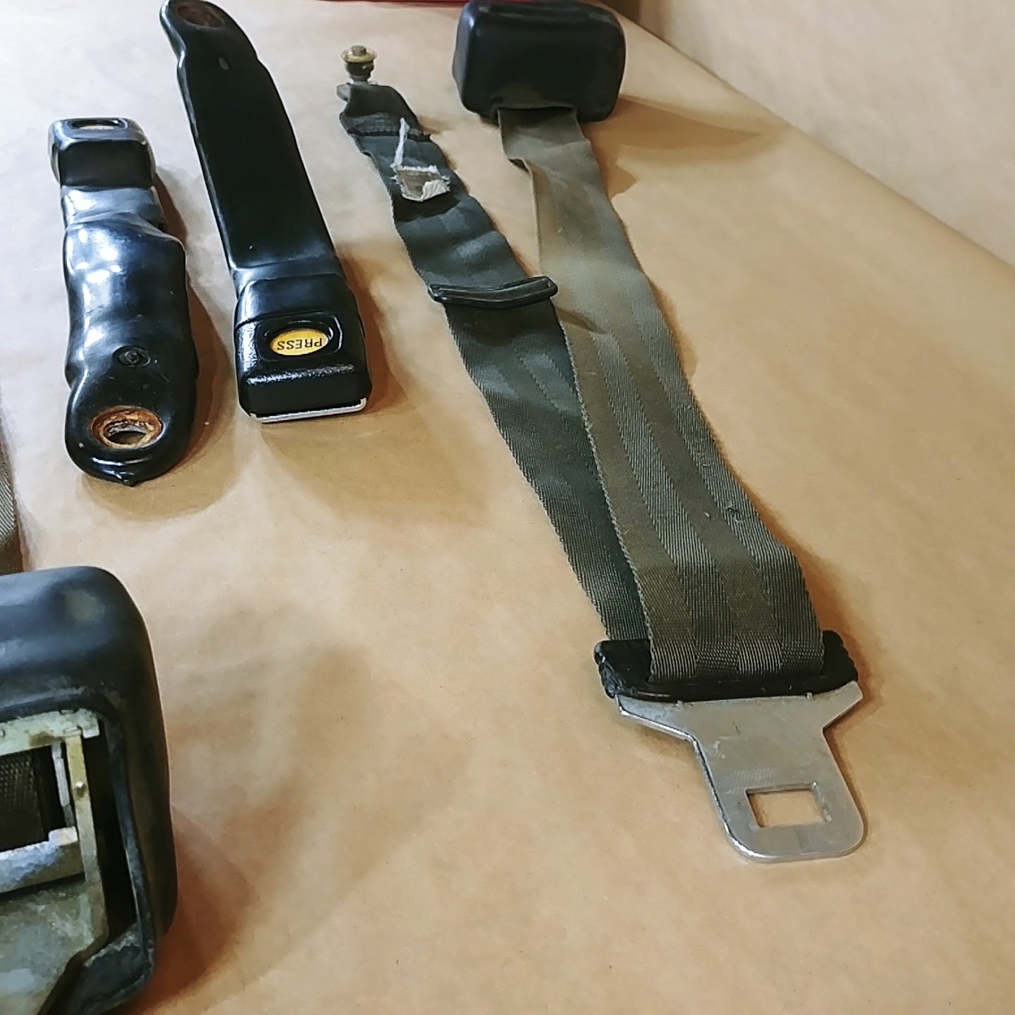 Ceinture De Sécurité 3 Points Kangol - Occasion Fonctionnelle - Pour Voiture, Kart Ou Simulateur