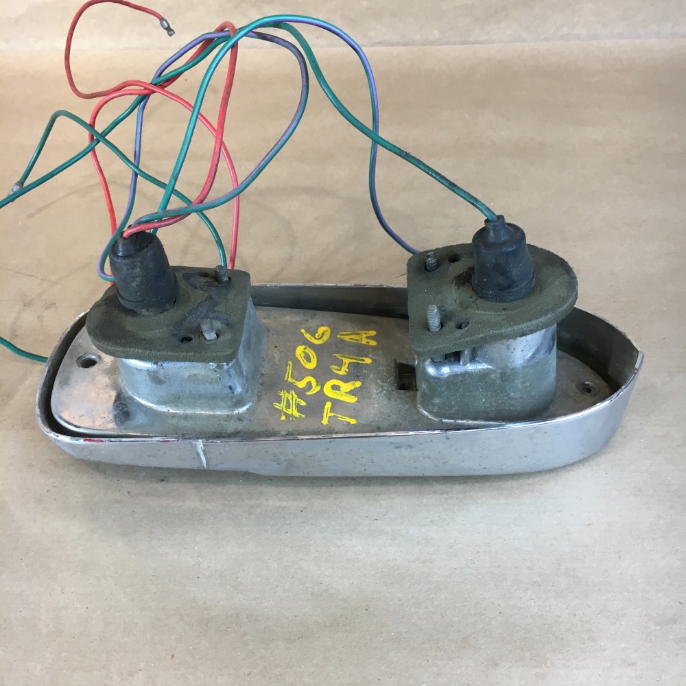 Tr4a Rear Light OEM TRIUMPH TR4 TR4A TR250 Tail Chrome Tail Light BS2515 Lucas L699 ...
