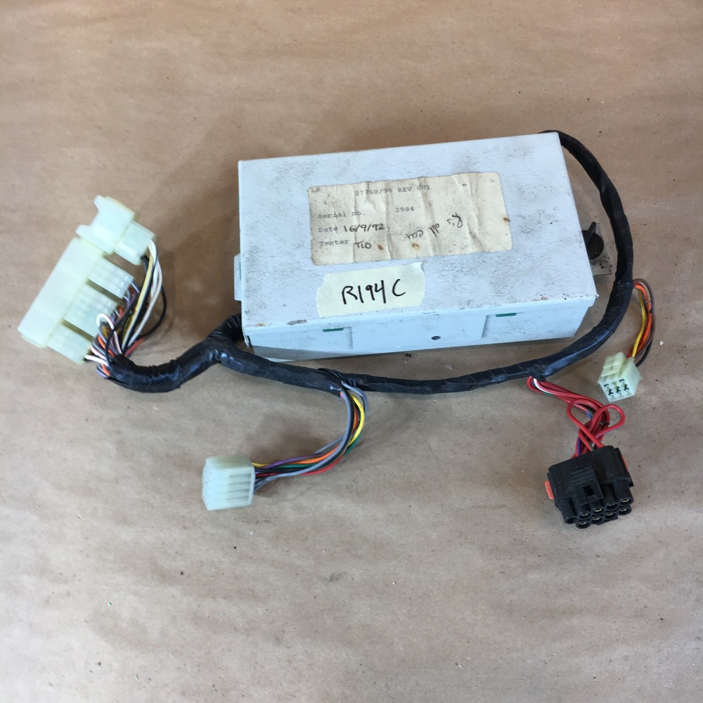 OEM 19911995 Range Rover Classic Power Seat Memory Mirror ECU 27760/90