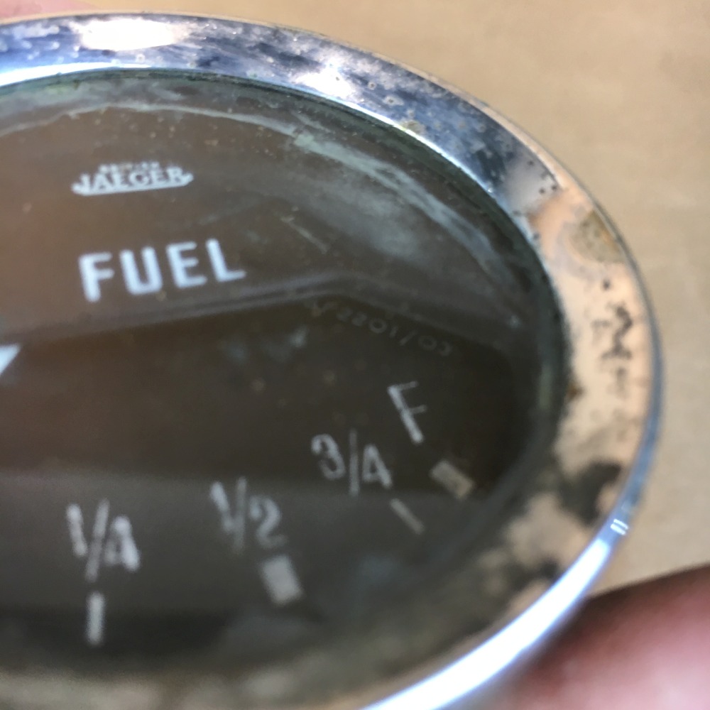 OEM Vintage Triumph Spitfire MK1 MK2 British Jaeger Fuel Gauge BF 2201/