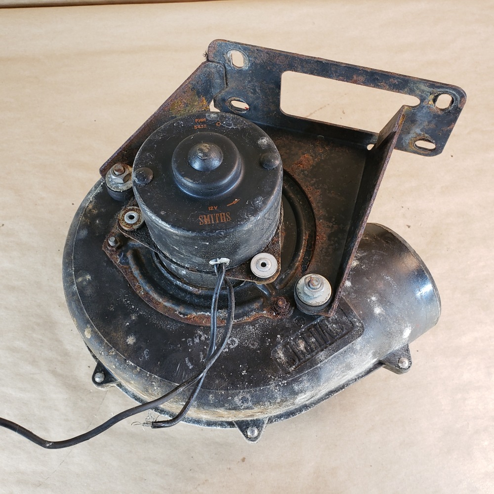 Sunbeam Alpine Original Heater Box Assembly with Fan and Motor Smiths
