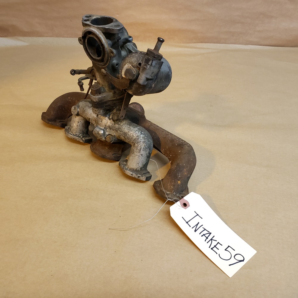 Morris Minor 19571962 948cc Exhaust Intake Manifold w/ SU Carb OEM eBay