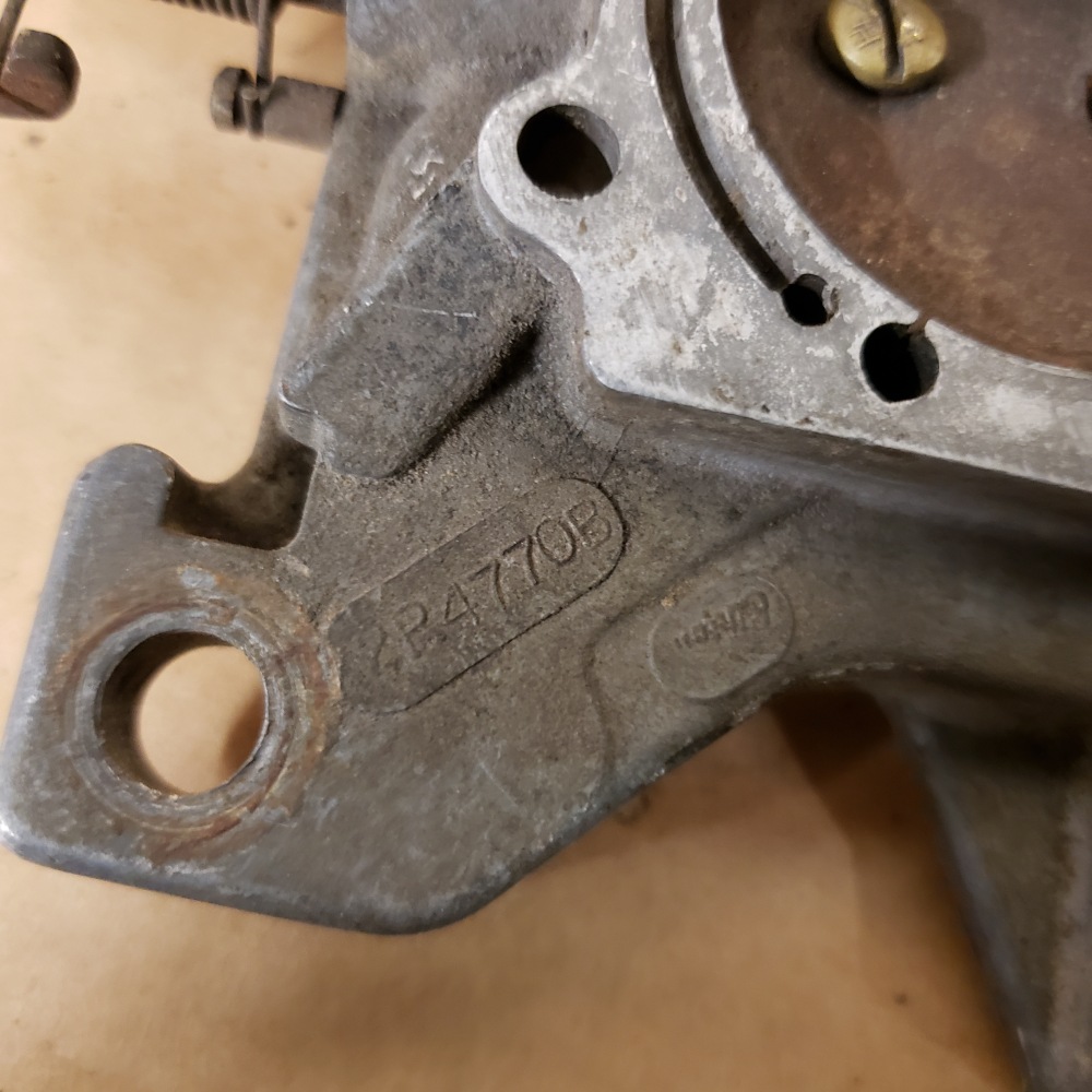 Holley 4 Barrel Carburetor Throttle Flap Carb Part 2R4770B OEM For Sale, Seattle WA