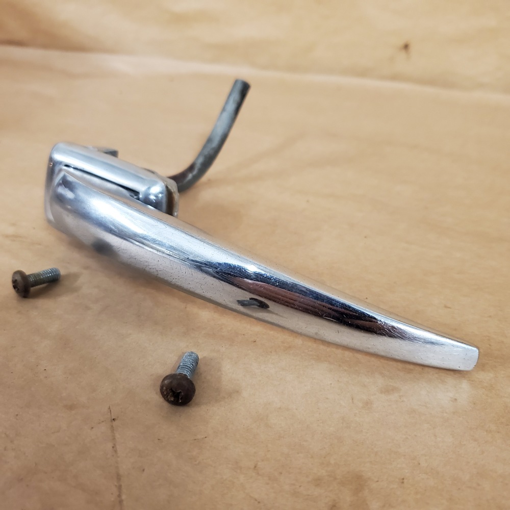 OEM MG MGB Pull Handle Drivers LH Chrome Door Handle Original For