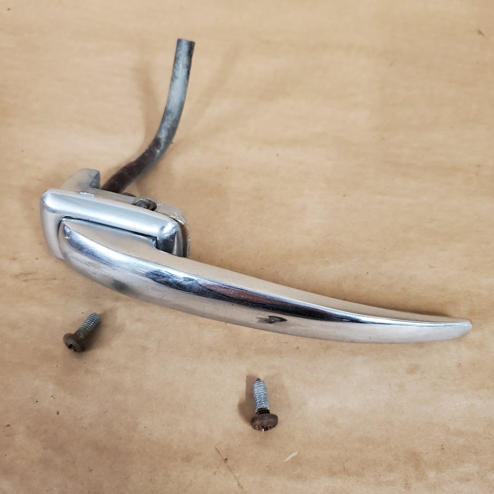 OEM MG MGB Pull Handle Drivers LH Chrome Door Handle Original For
