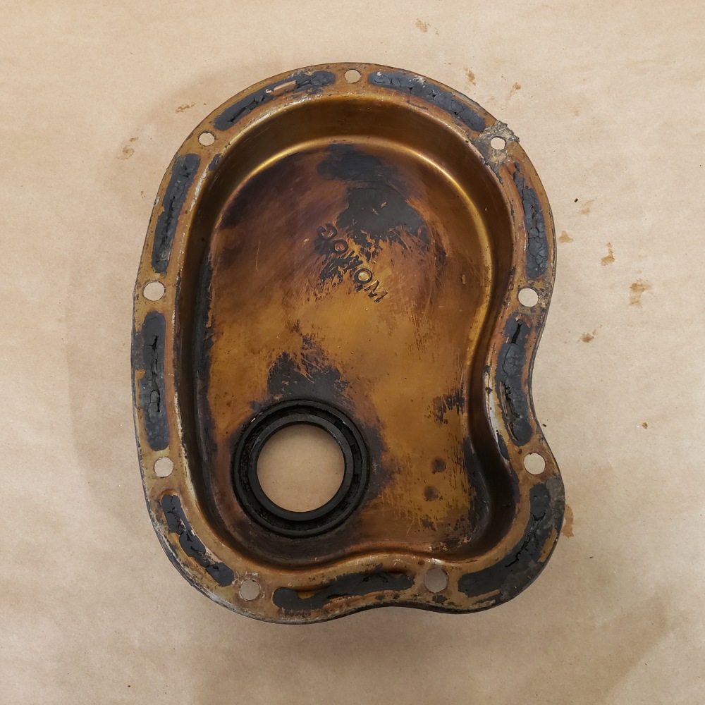 MG MGB 196974 Original Front Engine Timing Cover MOWOG OEM For Sale