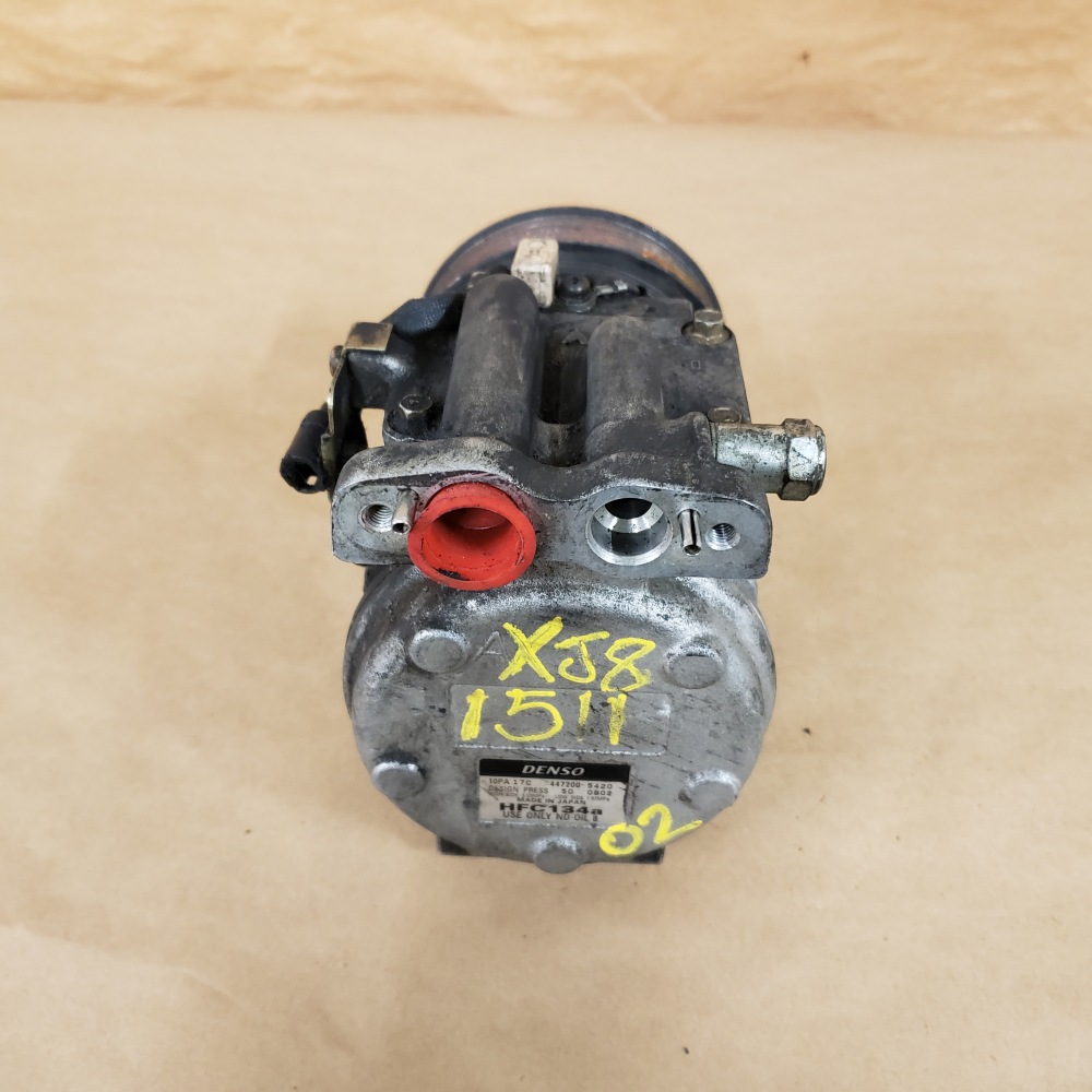 Jaguar XJ8 1998-2003 AC Air Conditioning Compressor Denso 447200