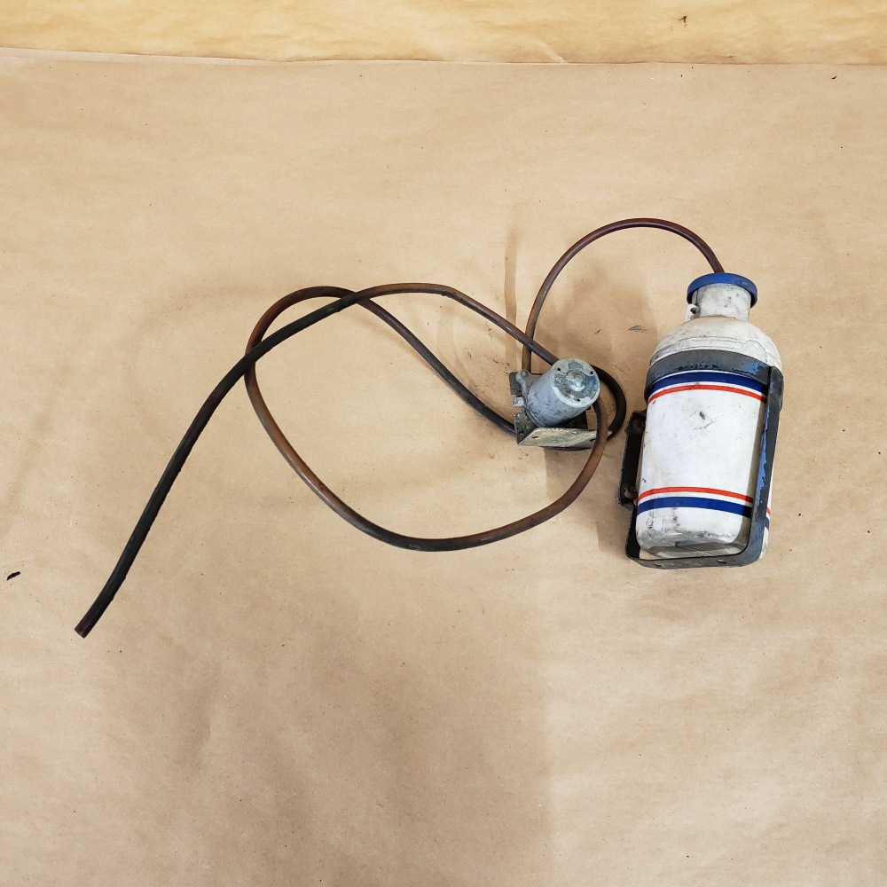 MG MGB 196272 Windshield Washer Bottle with Bracket and Pump For