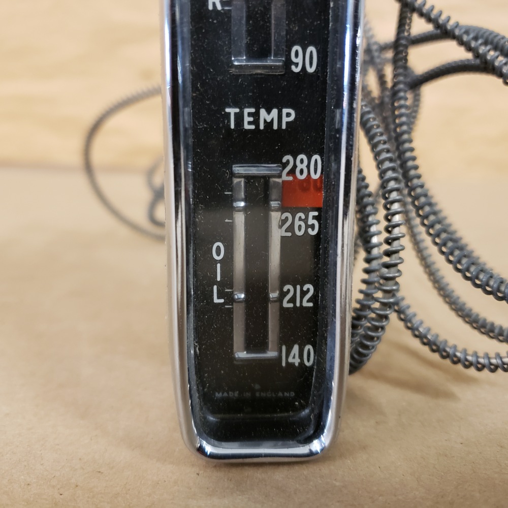 Volvo P1800 P1800S Original Water and Oil Temperature Gauge Smiths