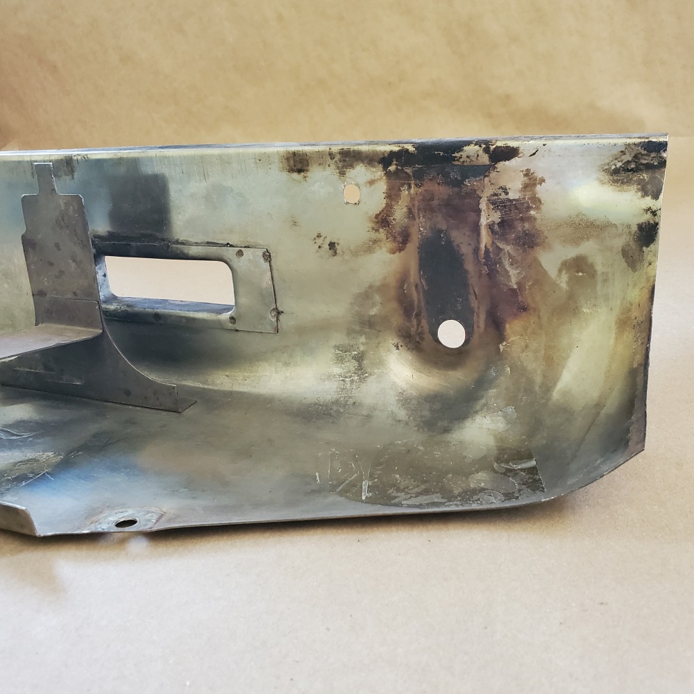 OEM Jaguar XJ6 series 2 Stainless Exhaust Heat Shield Original For