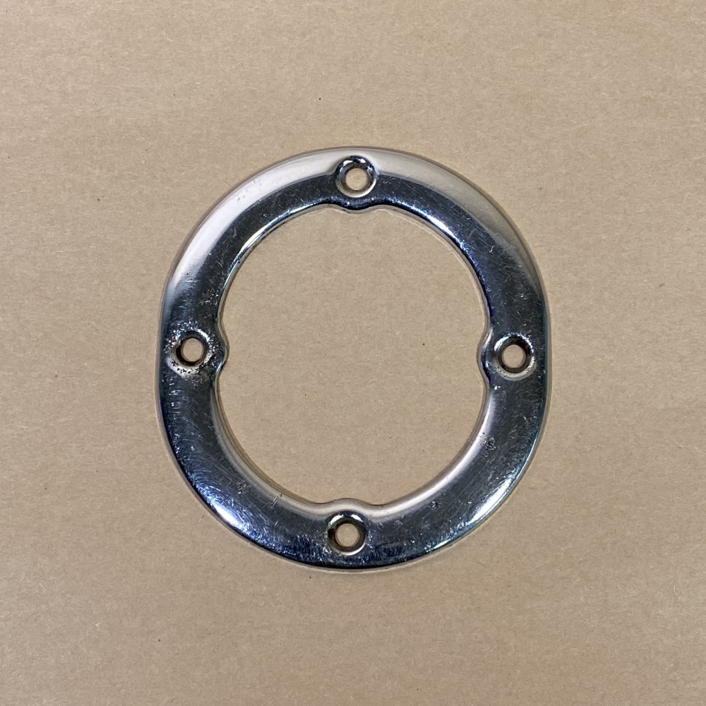 Original 68-76 MG MGB Chrome Gear Lever Boot Retaining Rim OEM - For ...