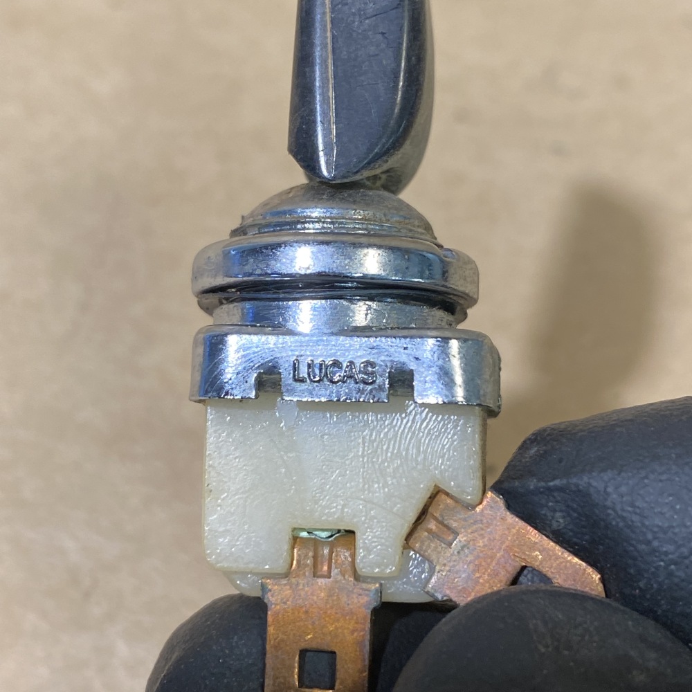Original Jaguar XKE E-Type S1 Lucas Toggle Switch 31963F Dtd 3 66 OEM ...