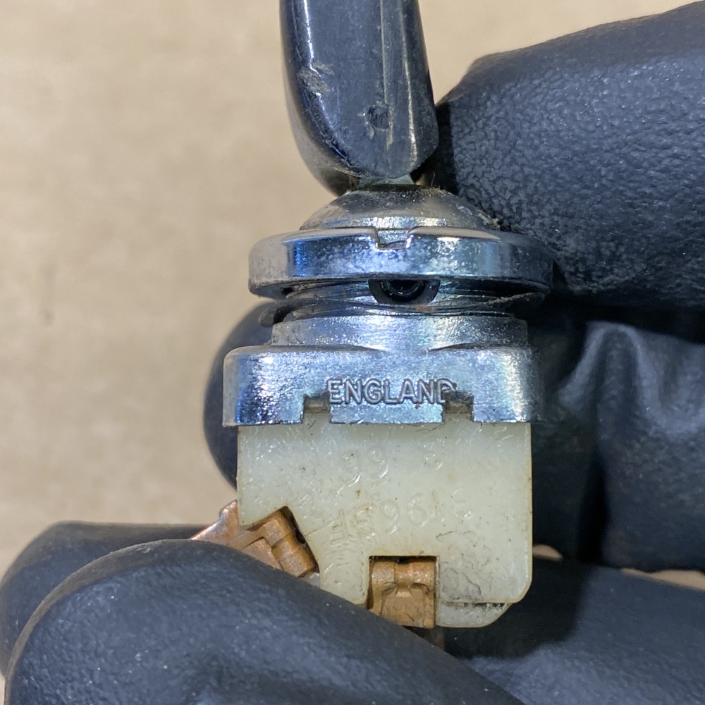 Original Jaguar XKE E-Type S1 Lucas Toggle Switch 31963F Dtd 3 66 OEM ...
