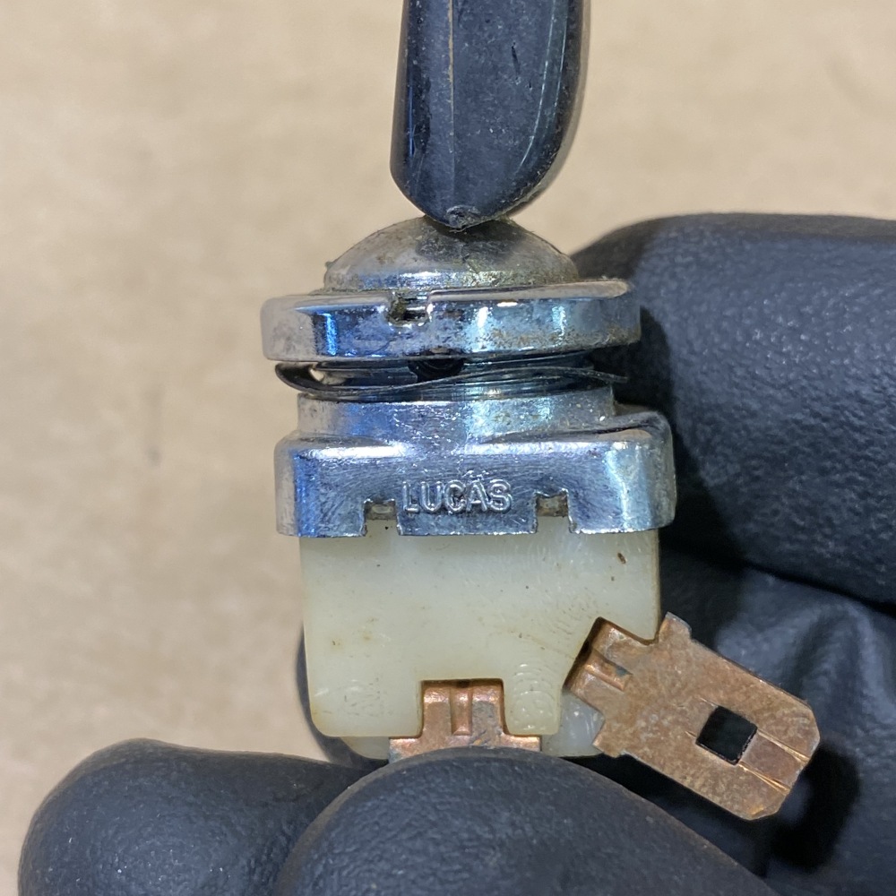 Original Jaguar XKE E-Type S1 Lucas Toggle Switch 31963F Dtd 3 66 OEM ...