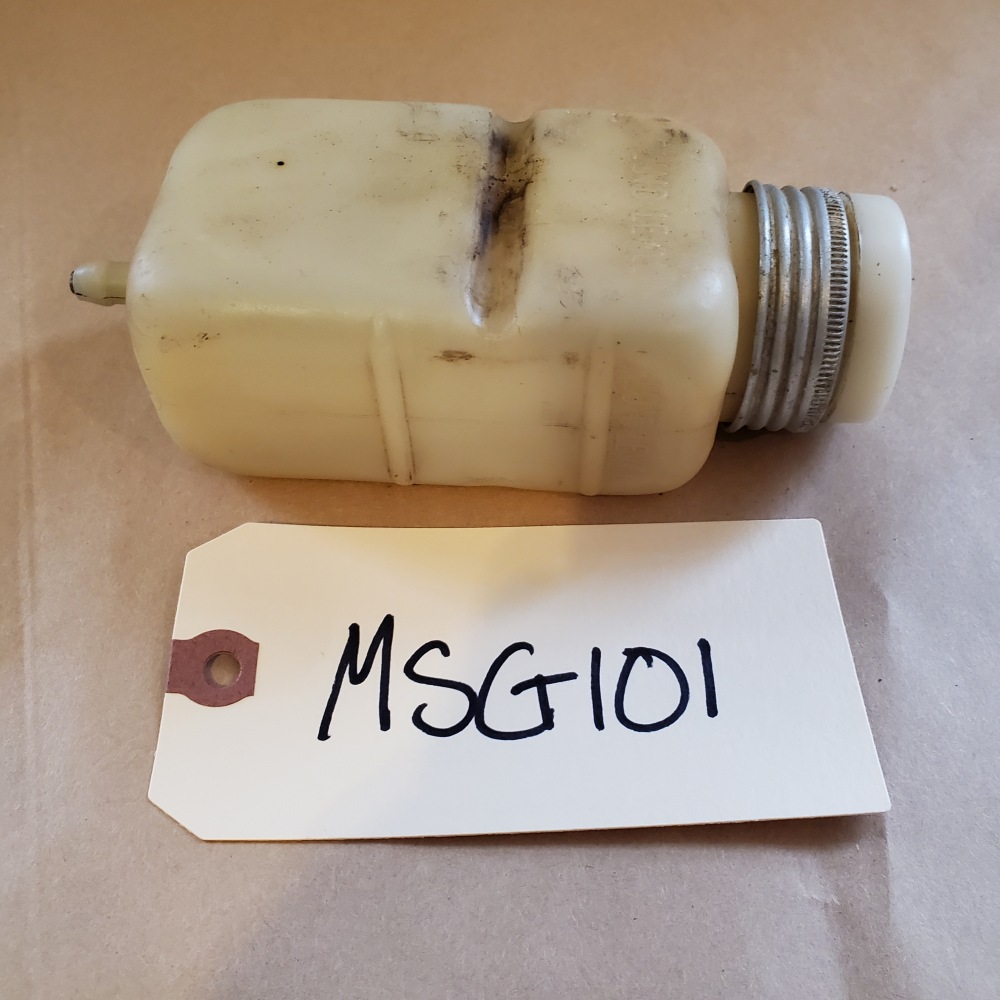 Original Jaguar EType XKE SOVY Brake Fluid Reservoir Bottle and Cap