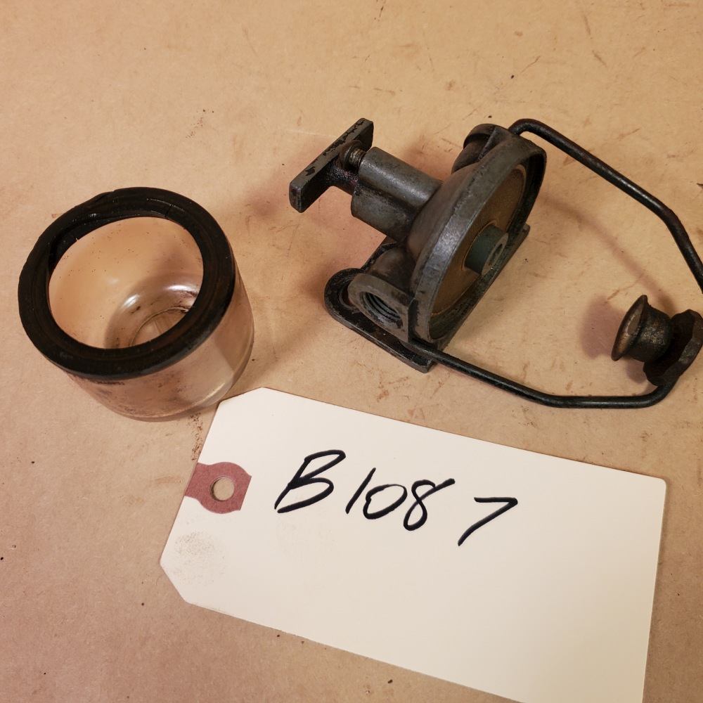 OEM Original AC Fuel Filter With Glass Bowl With THandle ON OFF Valve