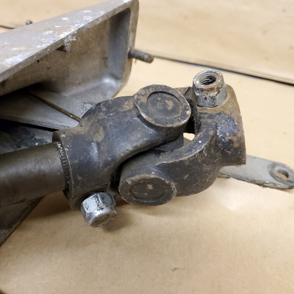 Jaguar XKE EType Series 2 Lower Steering Column With UJoint OEM