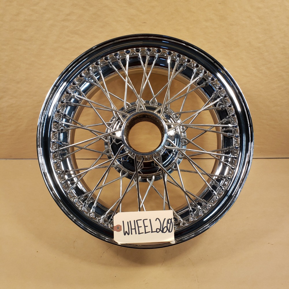 Original Dayton 5 x 16 54 Spoke Chrome Wire Wheel for Jaguar XK120 140